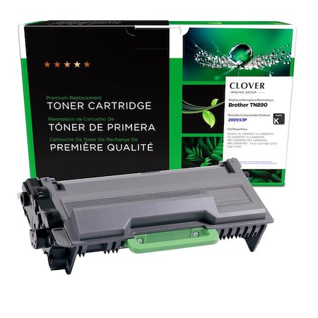 Cig Clover Imaging Remanufactured Ultra High Yield Toner Cartridge for Brother TN890 200993P